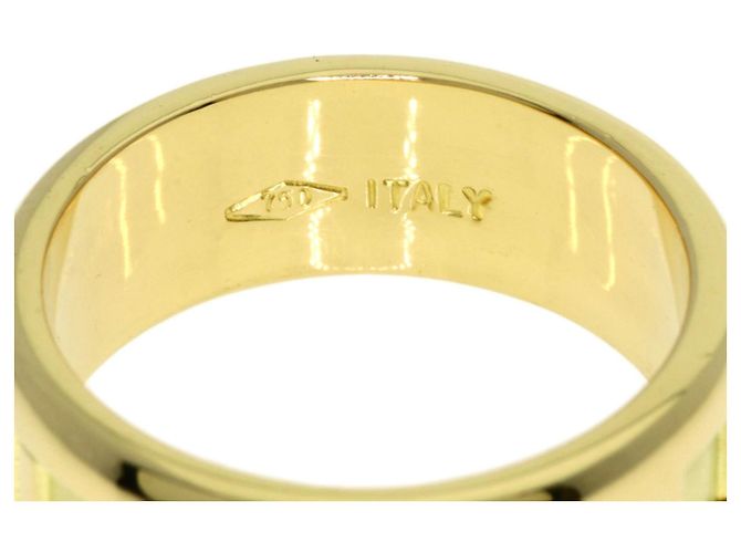 Autre Marque Anello Atlas Tiffany & Co. in oro giallo 18K - vista 5