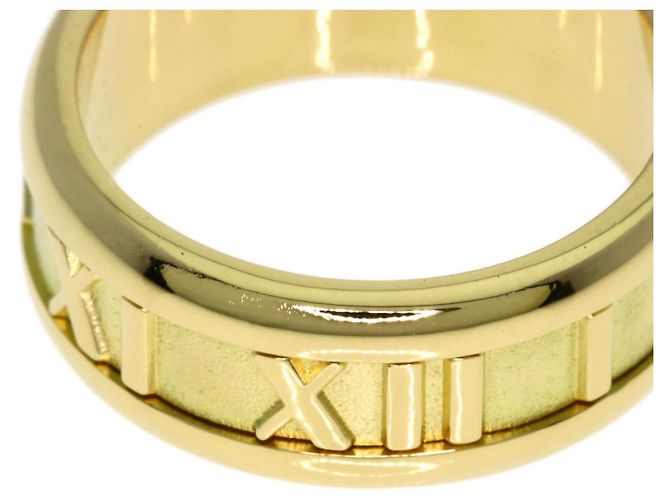 Autre Marque Anello Atlas Tiffany & Co. in oro giallo 18K - vista 7
