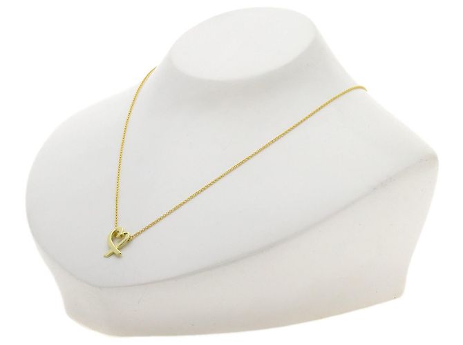 Autre Marque Collana Tiffany & Co. Loving Heart in oro giallo 18K - vista 4