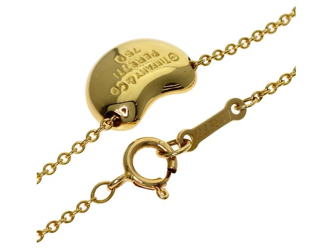 Autre Marque Collana Tiffany Bean in oro giallo 18K - vista 2