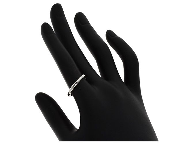 Fede nuziale Cartier in platino - vista 5