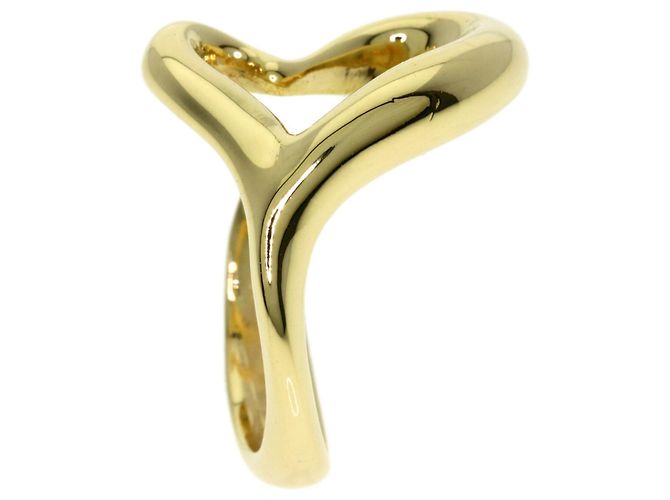 Autre Marque Tiffany & Co. Open Heart Ring in 18K Gelbgold - Ansicht 3