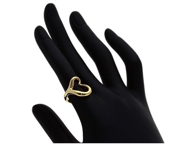 Autre Marque Tiffany & Co. Open Heart Ring in 18K Gelbgold - Ansicht 6