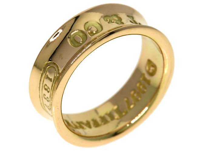 Autre Marque Tiffany & Co. 1837 Ringband aus 18K Roségold - Ansicht 2
