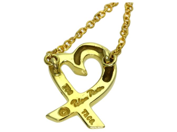 Autre Marque Collana Tiffany & Co. Loving Heart in oro giallo 18K - vista 5