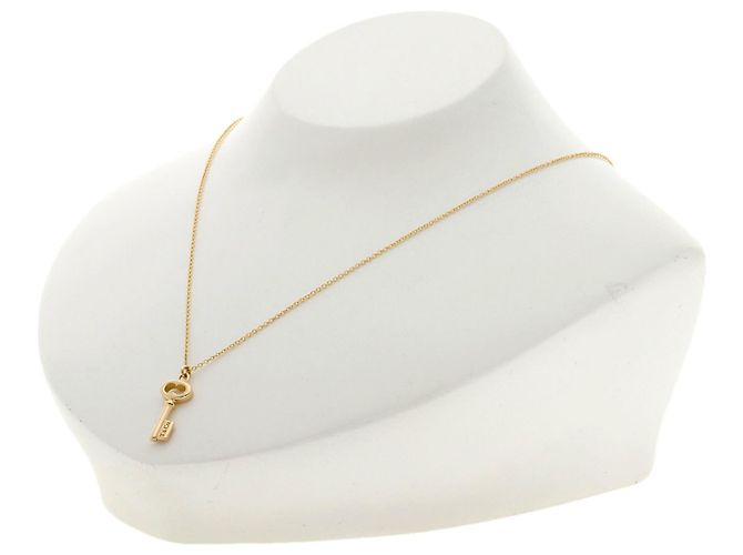 Autre Marque Collar Llave Ovalada Tiffany & Co. en Oro Rosa 18K - vista 4