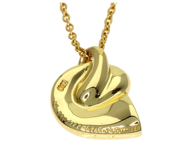 Autre Marque Collana Corno Tiffany & Co. in Oro Giallo 18K - vista 4