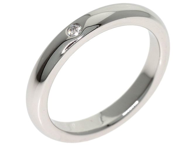 Autre Marque Anello fede Tiffany & Co. in platino 950 - vista 2