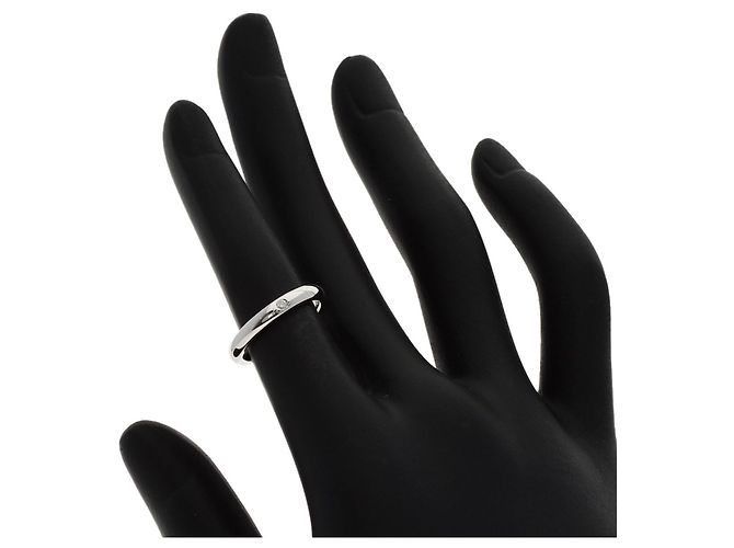 Autre Marque Anello fede Tiffany & Co. in platino 950 - vista 5