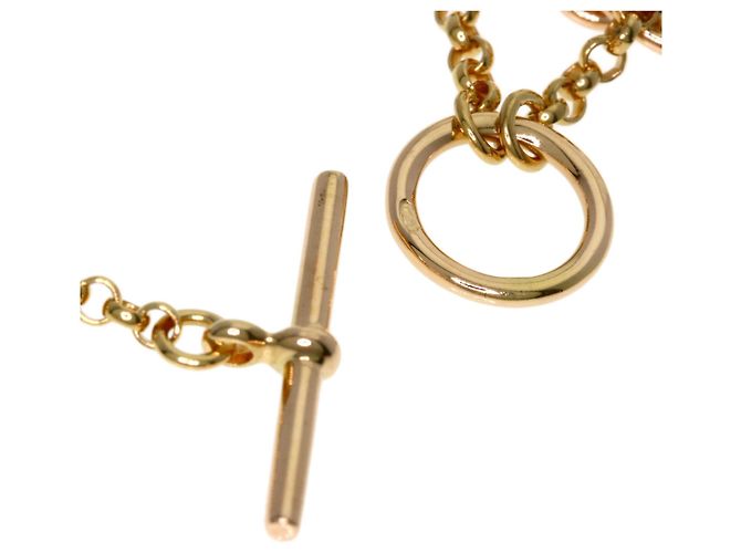 Hermès Pulsera Hermes Gambard en Oro Rosa 18K con Diamantes - vista 4