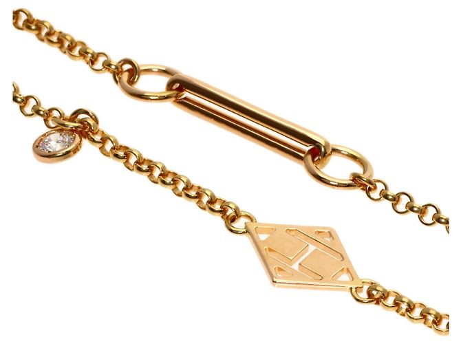 Hermès Pulsera Hermes Gambard en Oro Rosa 18K con Diamantes - vista 6