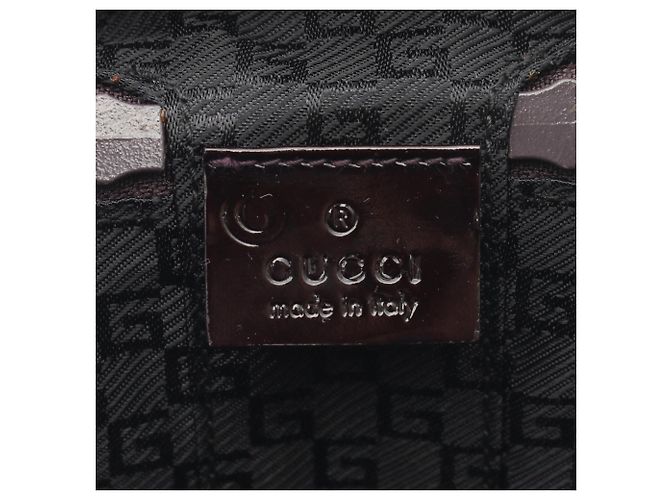 Borsa beauty Gucci Mini GG Canvas Viola - vista 4
