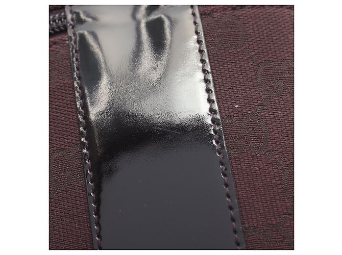 Borsa beauty Gucci Mini GG Canvas Viola - vista 6