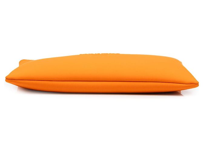 Custodia Hermès Neobain Large in Neoprene Arancione - vista 3