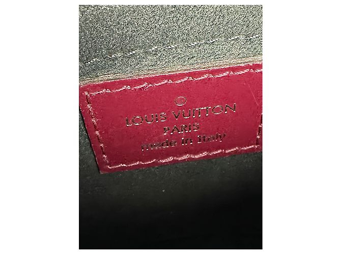 Louis Vuitton Red Calfskin Tambourin - vista 5