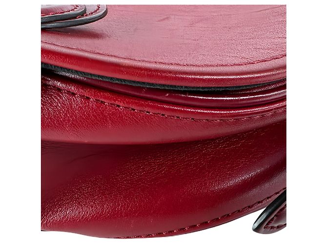 Louis Vuitton Red Calfskin Tambourin - vista 8