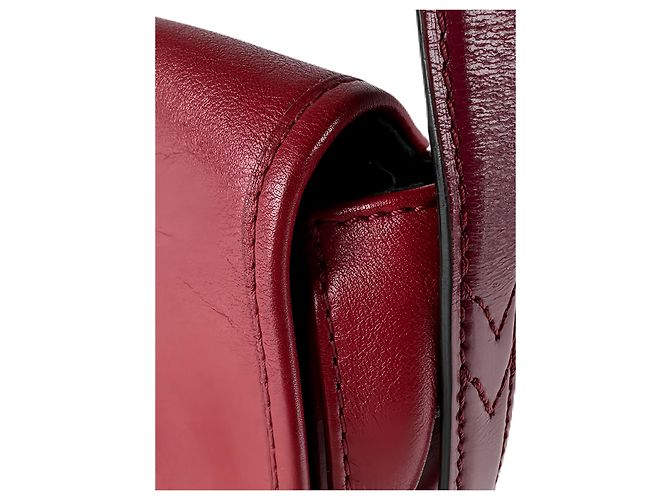 Louis Vuitton Red Calfskin Tambourin - vista 9