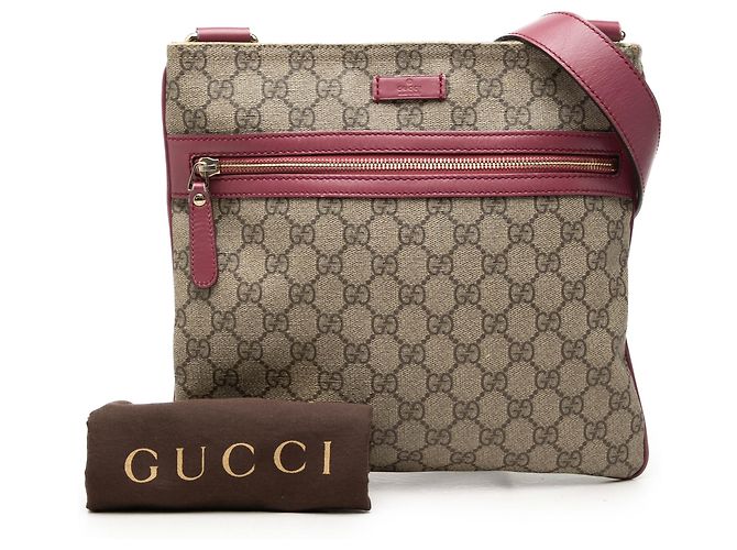 Bandolera Gucci Beige GG Supreme - vista 7