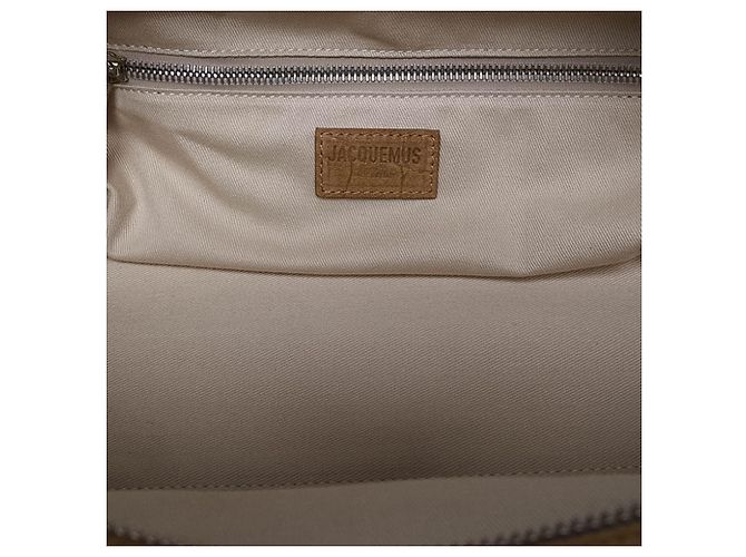Borsa Le Turismo Jacquemus in camoscio marrone effetto coccodrillo - vista 4