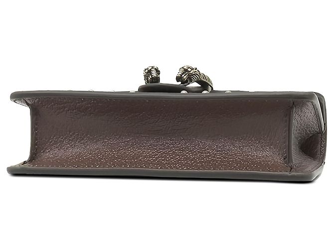 Gucci Mini GG Supreme Studs Dionysus Crossbody Beige - vista 3