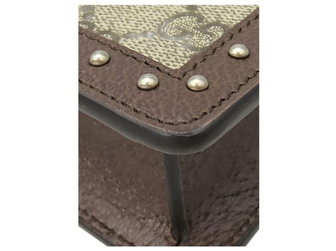 Gucci Mini GG Supreme Studs Dionysus Crossbody Beige - vista 7