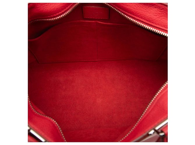 Louis Vuitton Red Monogram Very Leather Very Zipped - Ansicht 4