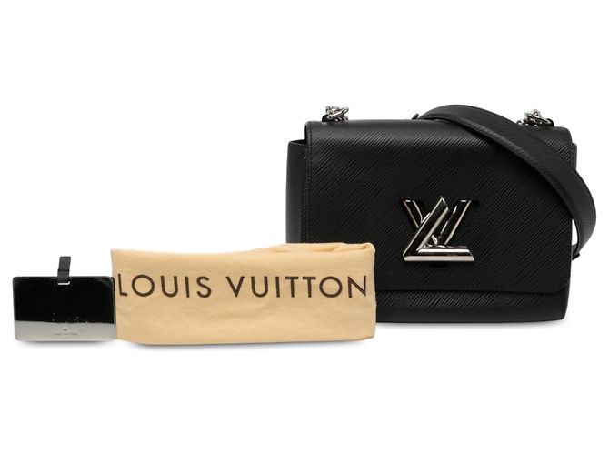 Louis Vuitton Black Epi Twist MM Preto - vista 6