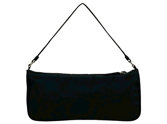 Prada Black Tessuto Pochette - view 2