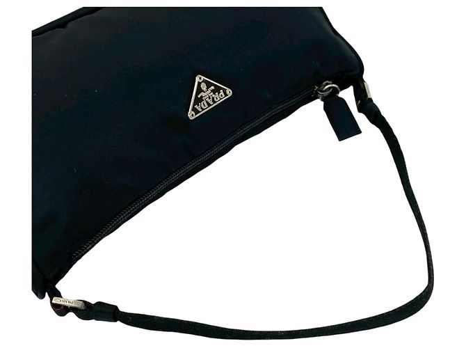 Prada Black Tessuto Pochette - view 6