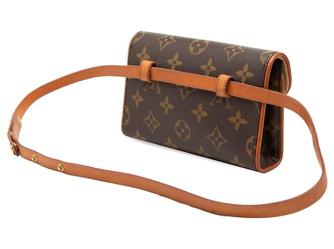 Louis Vuitton Brown Monogram Pochette Florentine - Ansicht 2