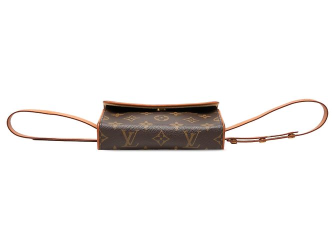 Louis Vuitton Brown Monogram Pochette Florentine - Ansicht 3
