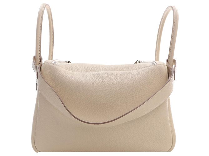 Hermès Beige Clemence Lindy 26 - Ansicht 3