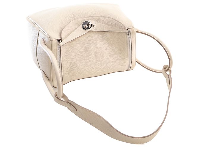 Hermès Beige Clemence Lindy 26 - Ansicht 5