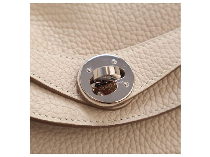 Hermès Beige Clemence Lindy 26 - Ansicht 7