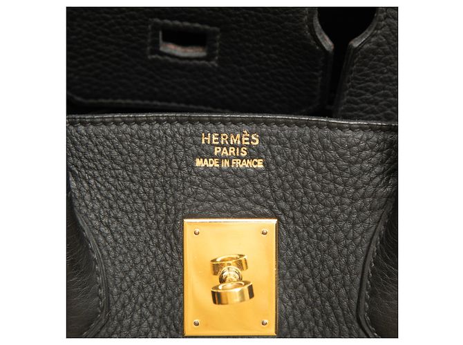 Hermès Black Togo Birkin Retourne 35 - vista 5