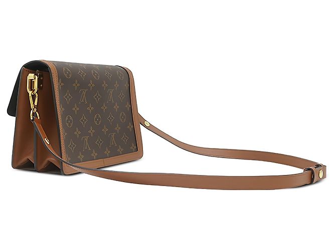 Louis Vuitton Brown Monogram Reverse Dauphine MM - vista 2