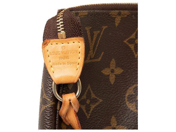Louis Vuitton Brown Monogram Pochette Accessoires - vista 5