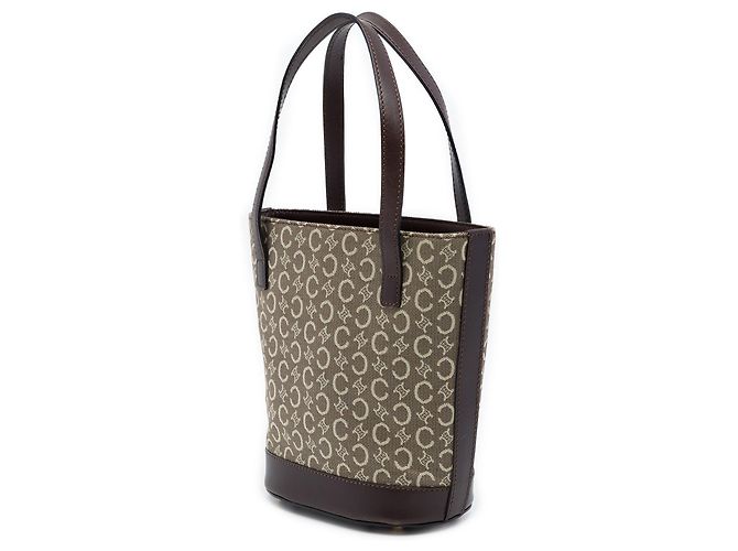 16 Céline Sac seau Celine Gray C Macadam Canvas - vue 2