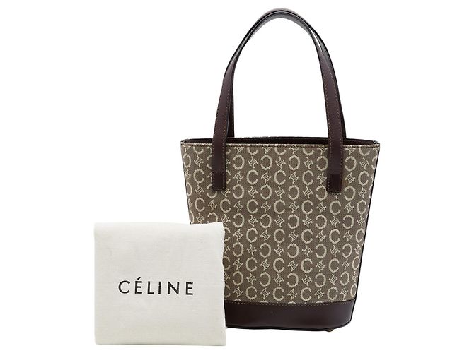 16 Céline Sac seau Celine Gray C Macadam Canvas - vue 7