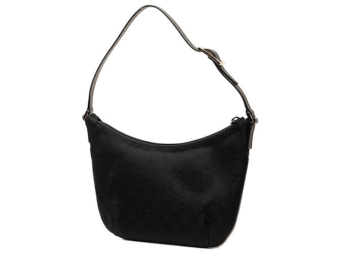 Borsa a tracolla Gucci in tela GG nera - vista 2