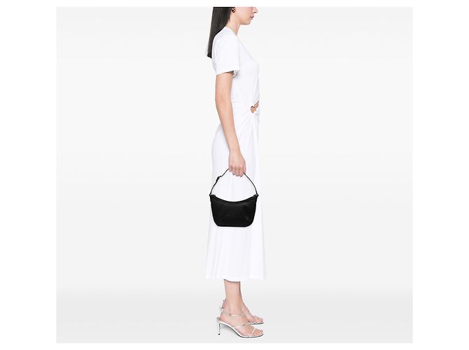 Borsa a tracolla Gucci in tela GG nera - vista 6