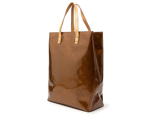 Louis Vuitton Brown Monogram Vernis Reade MM - vista 2