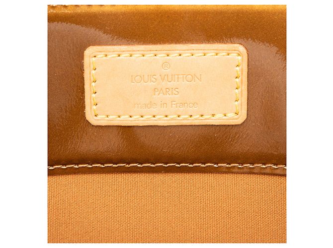 Louis Vuitton Brown Monogram Vernis Reade MM - vista 5