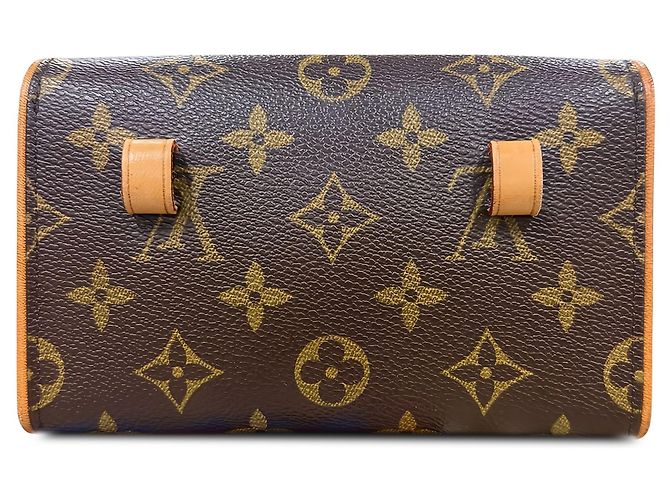 Louis Vuitton Brown Monogram Pochette Florentine - vista 2