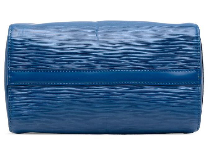 Louis Vuitton Blue Epi Speedy 25 - vista 3