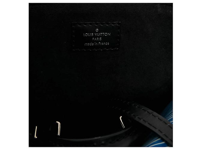Louis Vuitton Blue Epi Denim Nano Alma - vista 4