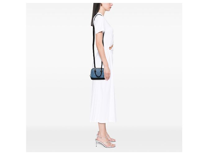 Louis Vuitton Blue Epi Denim Nano Alma - vista 6