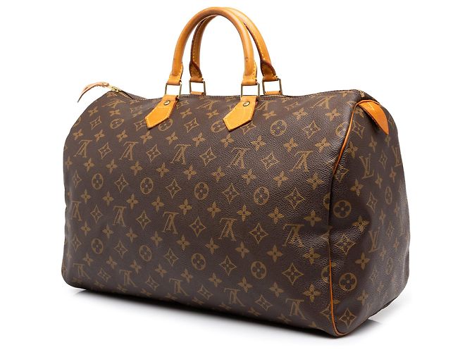 Louis Vuitton Brown Monogram Speedy 40 - vista 2