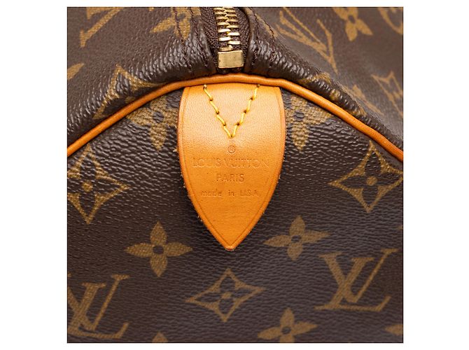 Louis Vuitton Brown Monogram Speedy 40 - vista 5