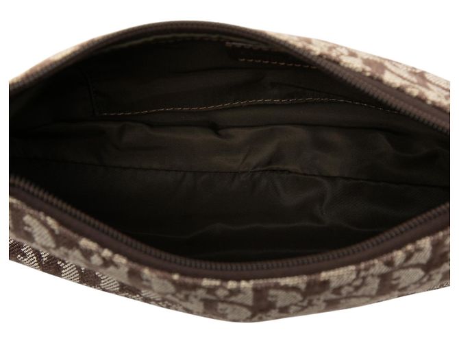 Diorissimo Trotter Canvas Pochette Braun Dior - Ansicht 4